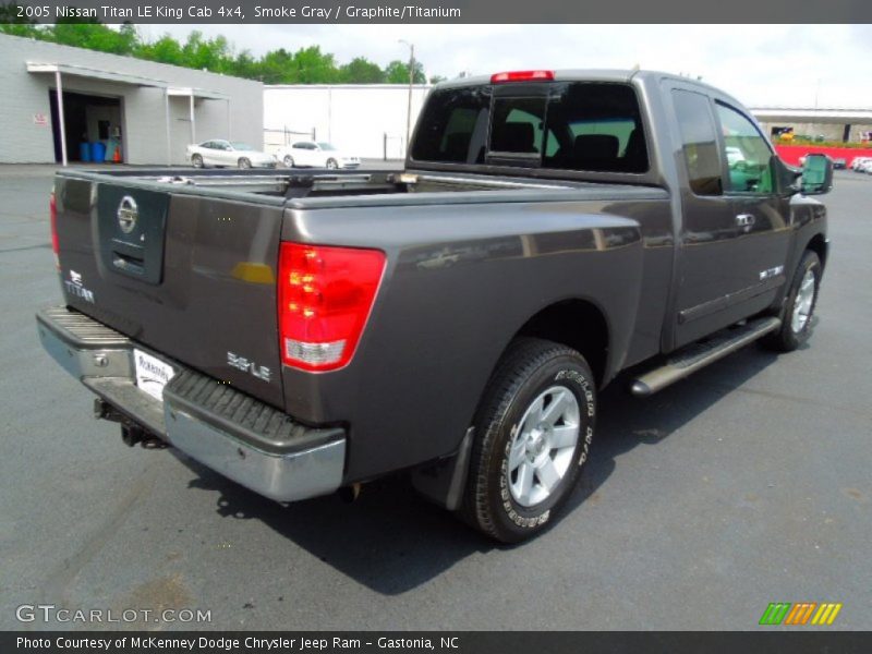 Smoke Gray / Graphite/Titanium 2005 Nissan Titan LE King Cab 4x4