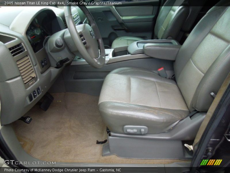 Smoke Gray / Graphite/Titanium 2005 Nissan Titan LE King Cab 4x4