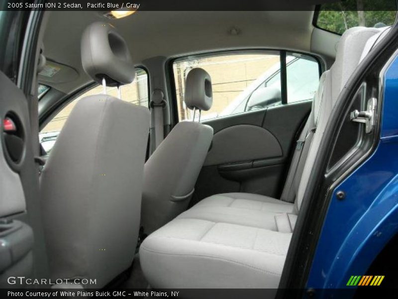Pacific Blue / Gray 2005 Saturn ION 2 Sedan