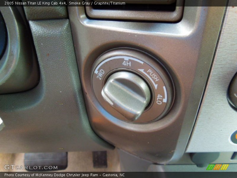 Smoke Gray / Graphite/Titanium 2005 Nissan Titan LE King Cab 4x4
