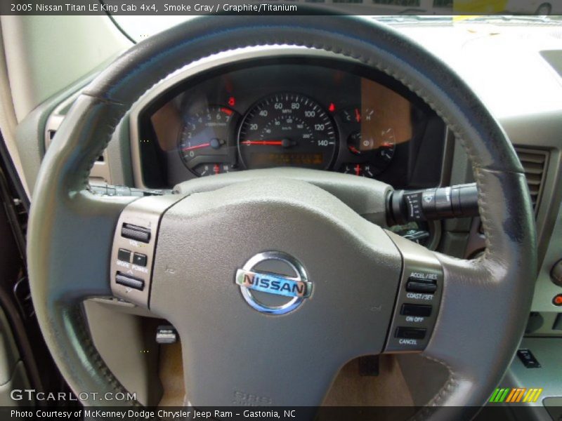 Smoke Gray / Graphite/Titanium 2005 Nissan Titan LE King Cab 4x4