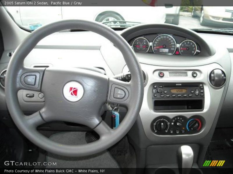 Pacific Blue / Gray 2005 Saturn ION 2 Sedan