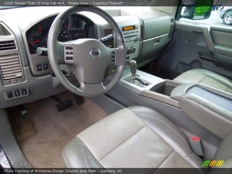 Smoke Gray / Graphite/Titanium 2005 Nissan Titan LE King Cab 4x4