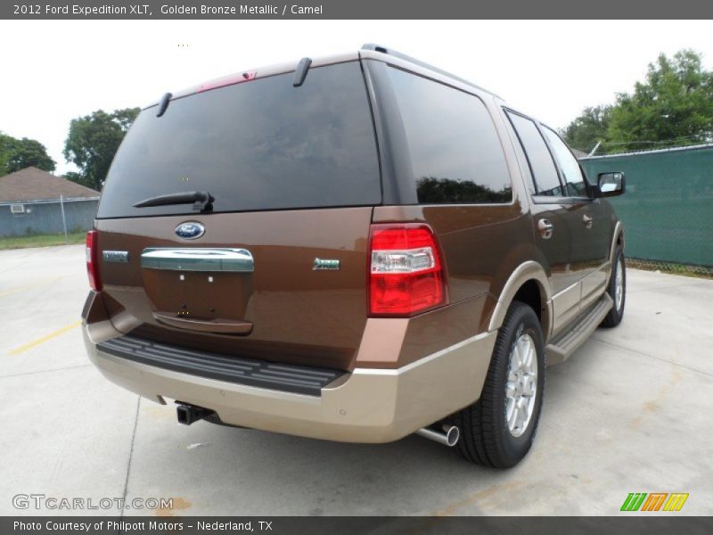 Golden Bronze Metallic / Camel 2012 Ford Expedition XLT