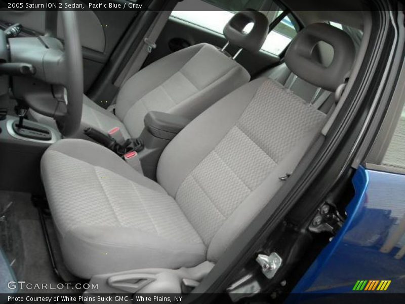 Pacific Blue / Gray 2005 Saturn ION 2 Sedan