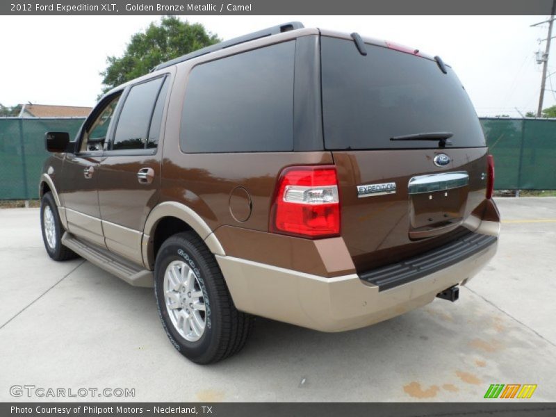 Golden Bronze Metallic / Camel 2012 Ford Expedition XLT