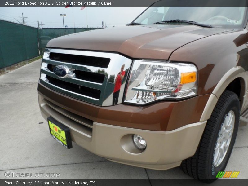 Golden Bronze Metallic / Camel 2012 Ford Expedition XLT
