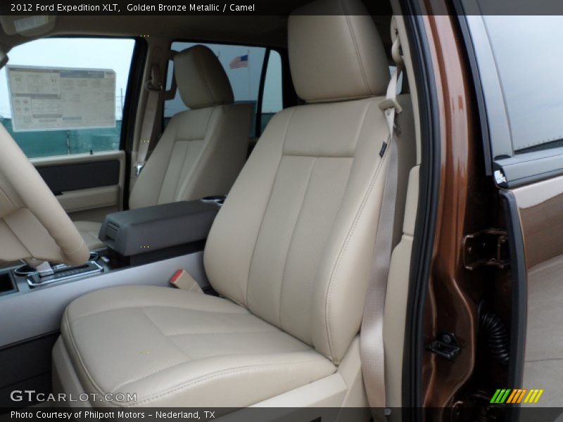 Golden Bronze Metallic / Camel 2012 Ford Expedition XLT