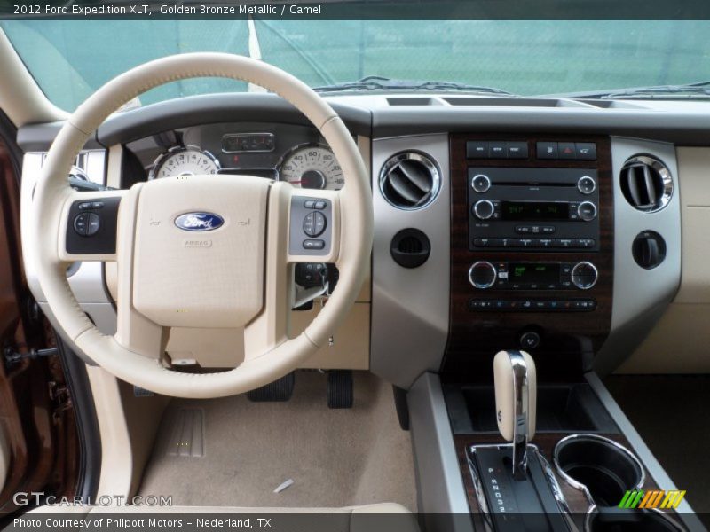 Golden Bronze Metallic / Camel 2012 Ford Expedition XLT