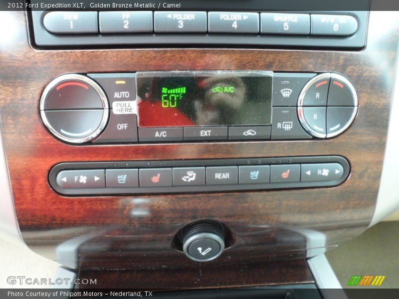 Golden Bronze Metallic / Camel 2012 Ford Expedition XLT