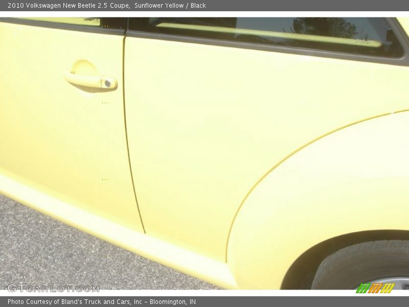 Sunflower Yellow / Black 2010 Volkswagen New Beetle 2.5 Coupe
