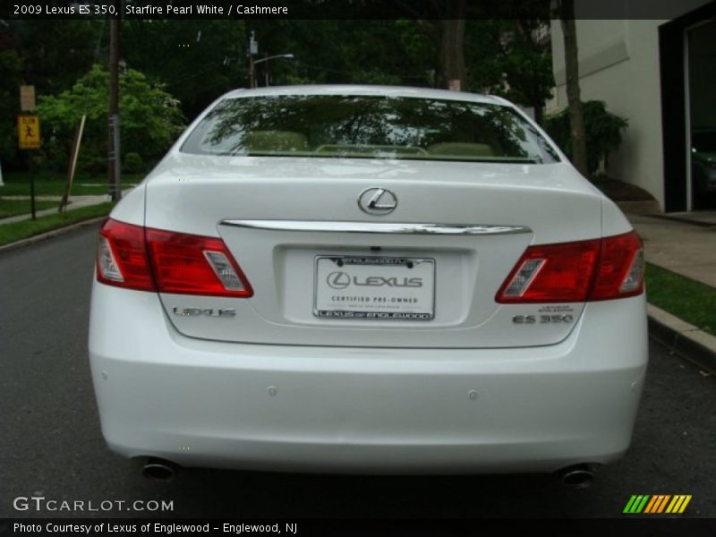 Starfire Pearl White / Cashmere 2009 Lexus ES 350
