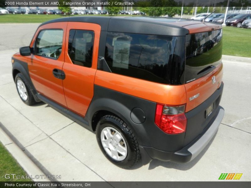  2008 Element LX AWD Tangerine Orange Metallic