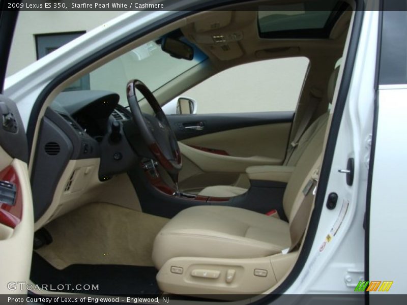 Starfire Pearl White / Cashmere 2009 Lexus ES 350