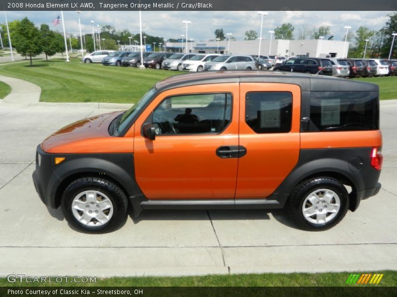  2008 Element LX AWD Tangerine Orange Metallic