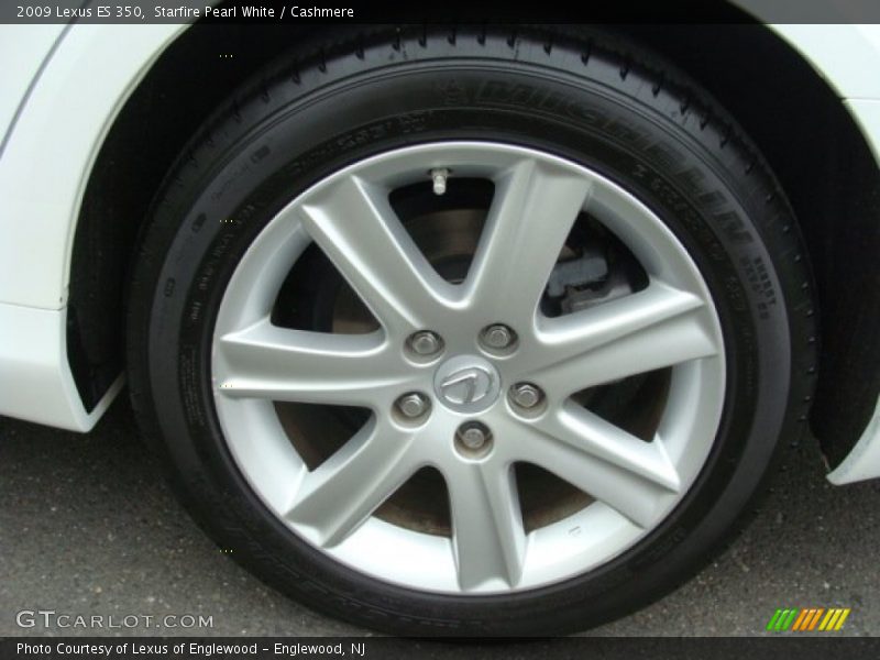 Starfire Pearl White / Cashmere 2009 Lexus ES 350