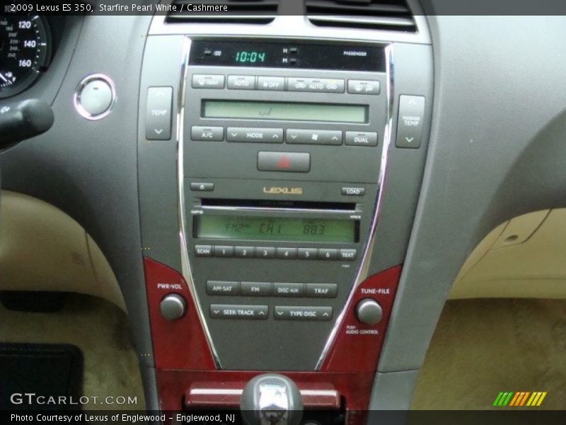 Starfire Pearl White / Cashmere 2009 Lexus ES 350