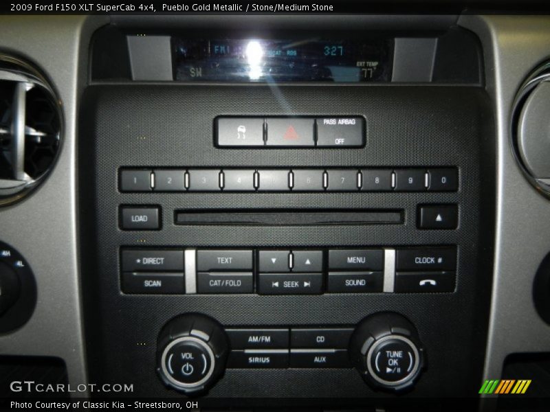 Pueblo Gold Metallic / Stone/Medium Stone 2009 Ford F150 XLT SuperCab 4x4