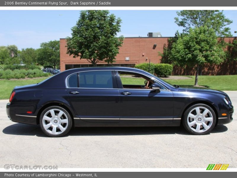 Dark Sapphire / Saddle 2006 Bentley Continental Flying Spur
