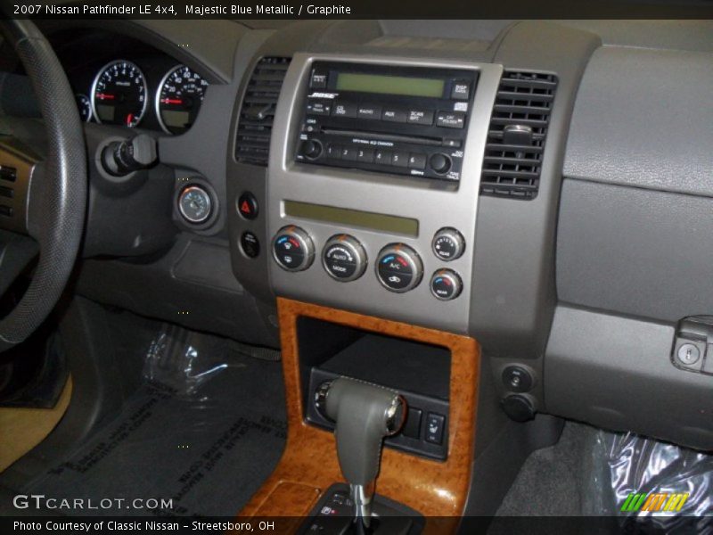 Majestic Blue Metallic / Graphite 2007 Nissan Pathfinder LE 4x4