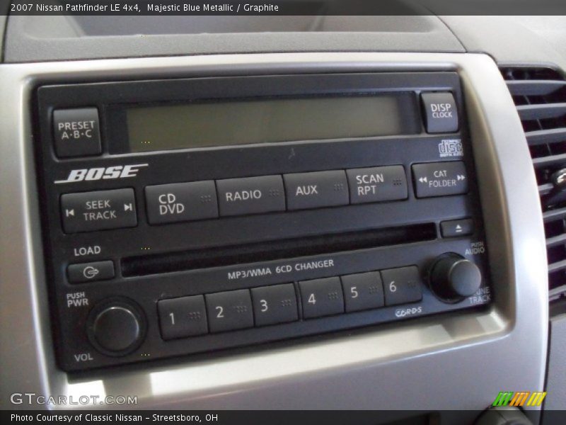 Majestic Blue Metallic / Graphite 2007 Nissan Pathfinder LE 4x4