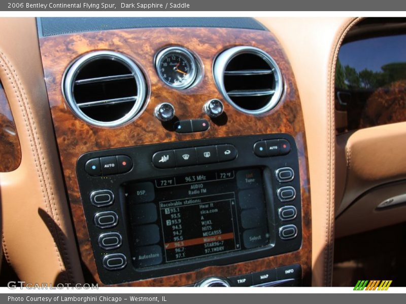 Dark Sapphire / Saddle 2006 Bentley Continental Flying Spur