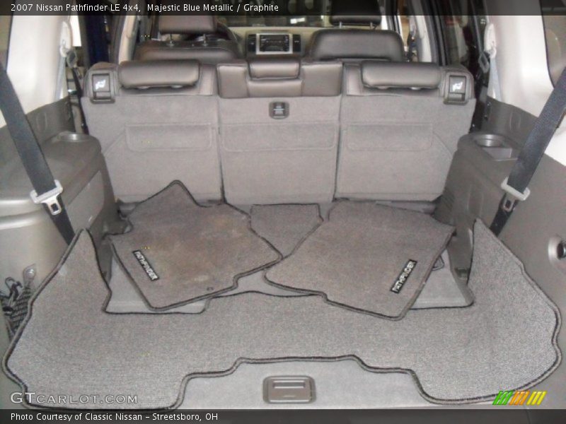 Majestic Blue Metallic / Graphite 2007 Nissan Pathfinder LE 4x4