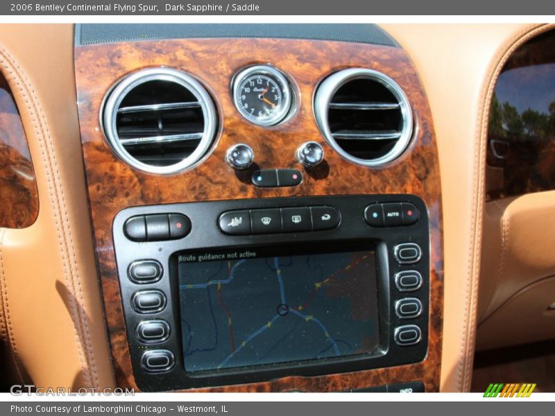 Dark Sapphire / Saddle 2006 Bentley Continental Flying Spur