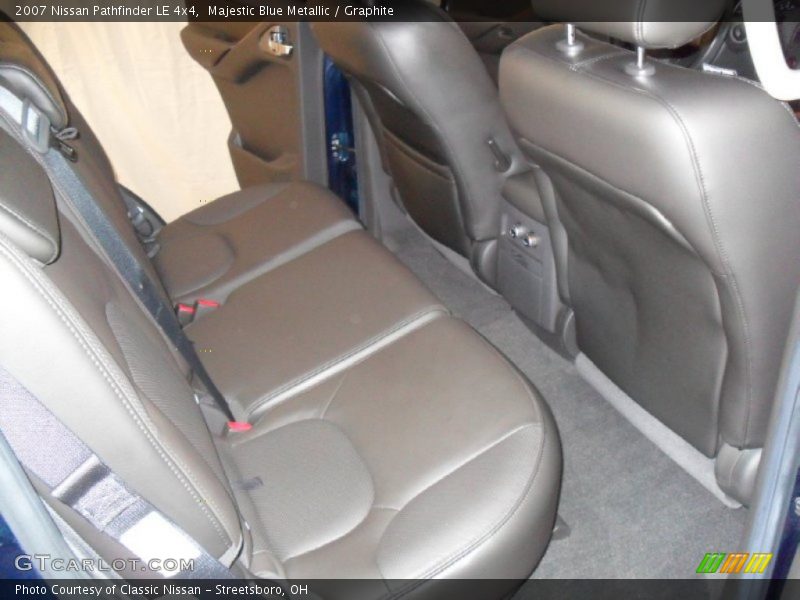 Majestic Blue Metallic / Graphite 2007 Nissan Pathfinder LE 4x4