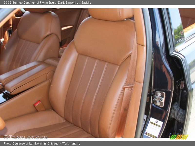 Dark Sapphire / Saddle 2006 Bentley Continental Flying Spur