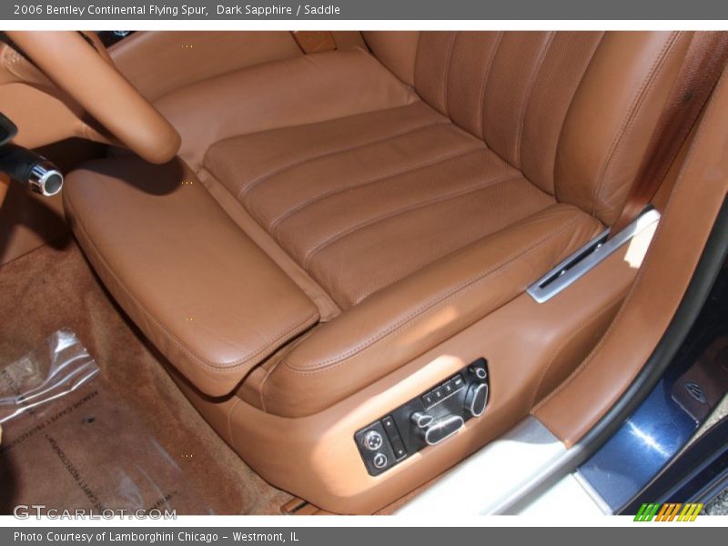 Dark Sapphire / Saddle 2006 Bentley Continental Flying Spur