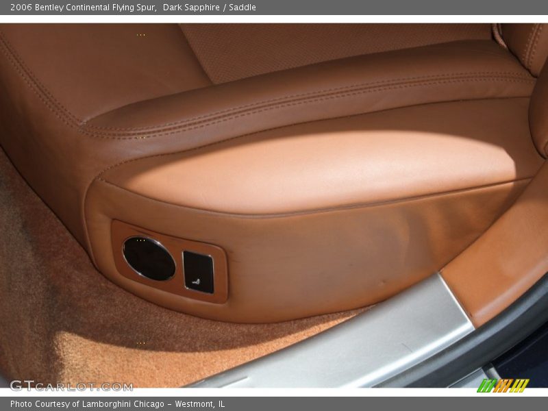 Dark Sapphire / Saddle 2006 Bentley Continental Flying Spur