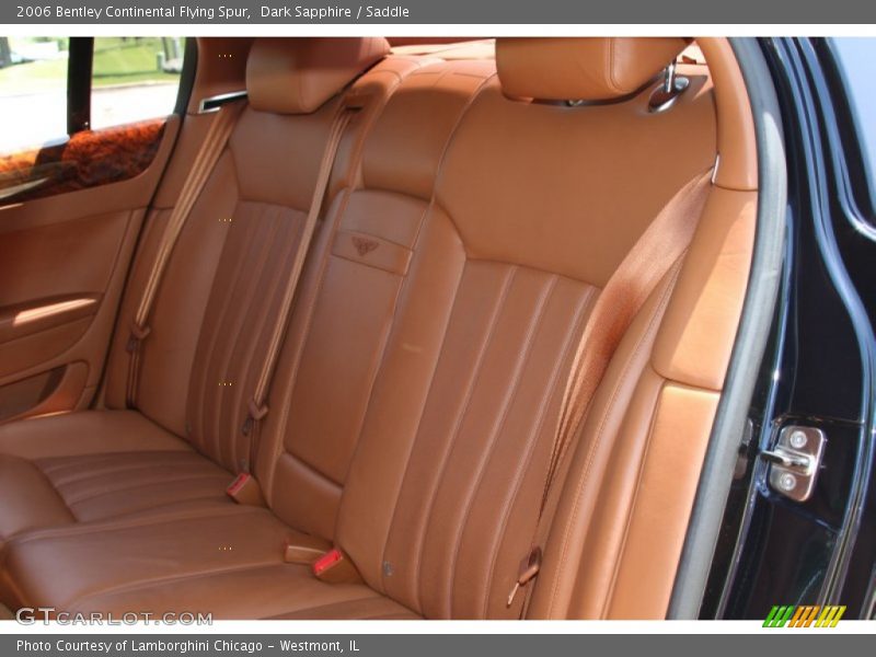 Dark Sapphire / Saddle 2006 Bentley Continental Flying Spur