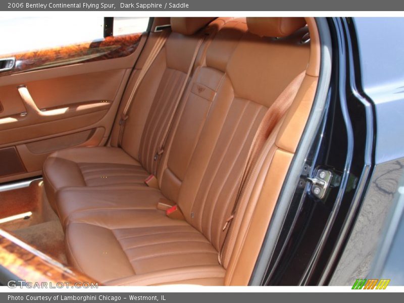 Dark Sapphire / Saddle 2006 Bentley Continental Flying Spur