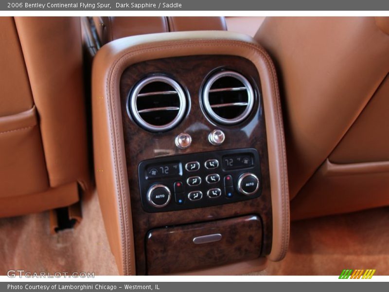 Dark Sapphire / Saddle 2006 Bentley Continental Flying Spur