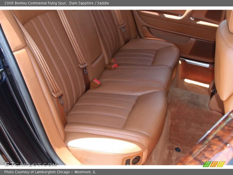 Dark Sapphire / Saddle 2006 Bentley Continental Flying Spur