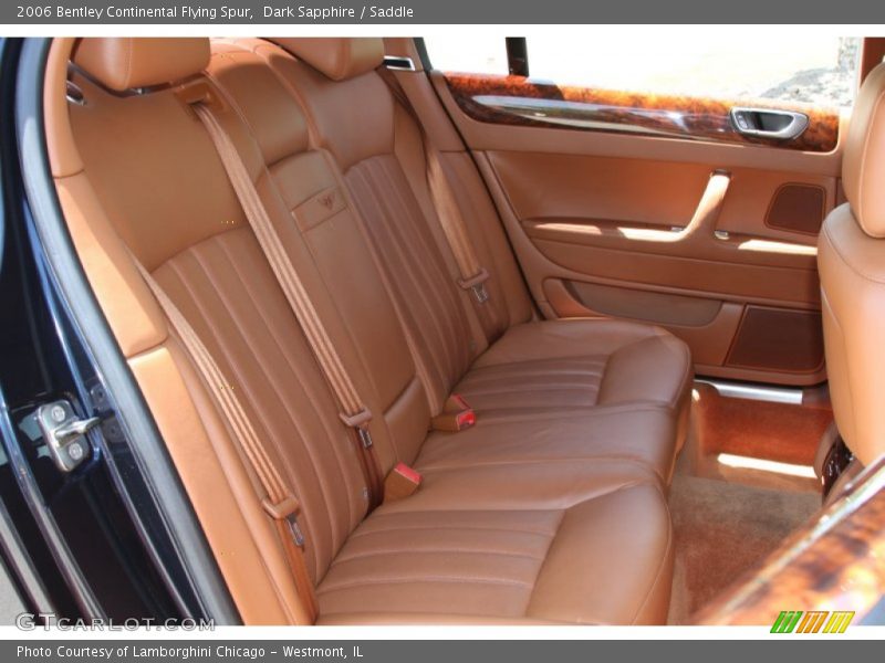 Dark Sapphire / Saddle 2006 Bentley Continental Flying Spur
