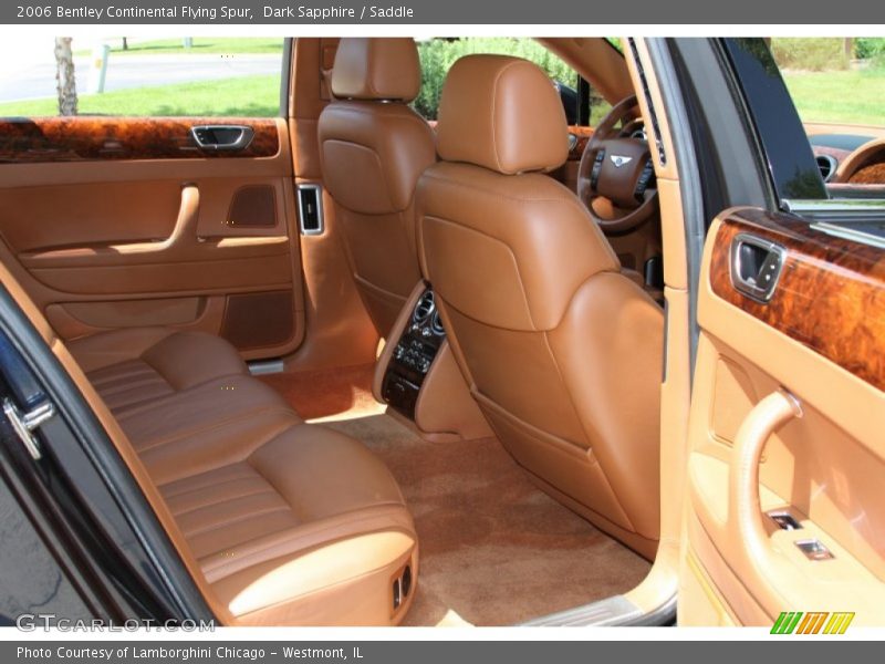 Dark Sapphire / Saddle 2006 Bentley Continental Flying Spur