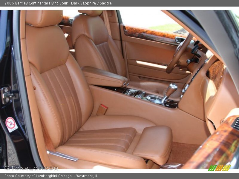 Dark Sapphire / Saddle 2006 Bentley Continental Flying Spur