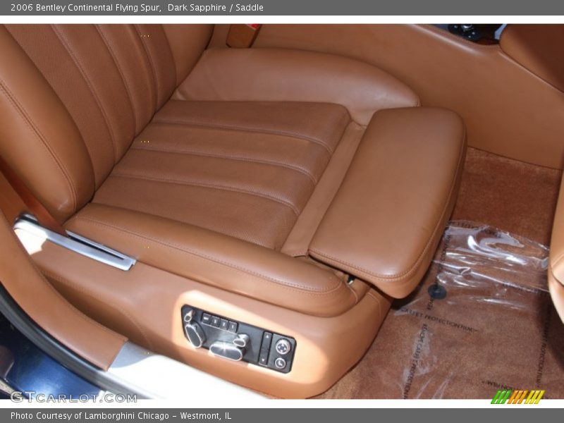 Dark Sapphire / Saddle 2006 Bentley Continental Flying Spur
