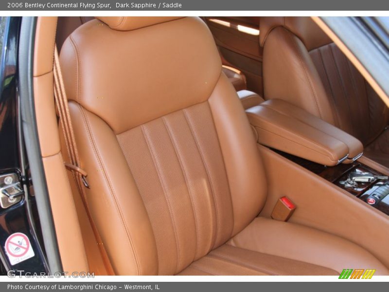 Dark Sapphire / Saddle 2006 Bentley Continental Flying Spur