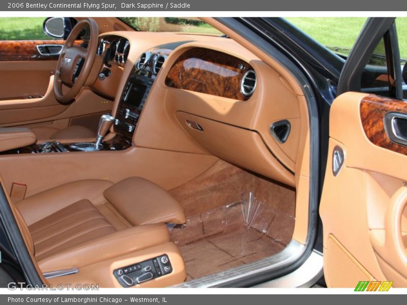 Dark Sapphire / Saddle 2006 Bentley Continental Flying Spur