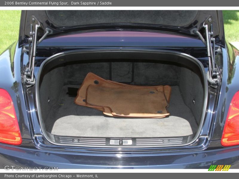 Dark Sapphire / Saddle 2006 Bentley Continental Flying Spur