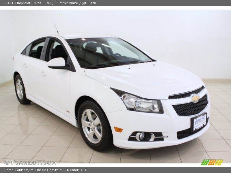 Summit White / Jet Black 2011 Chevrolet Cruze LT/RS