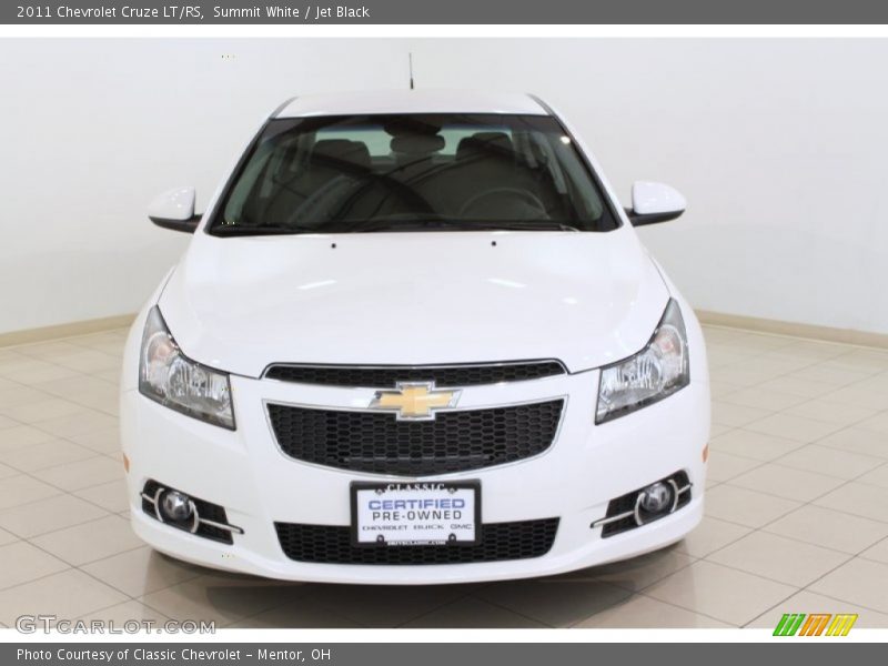 Summit White / Jet Black 2011 Chevrolet Cruze LT/RS