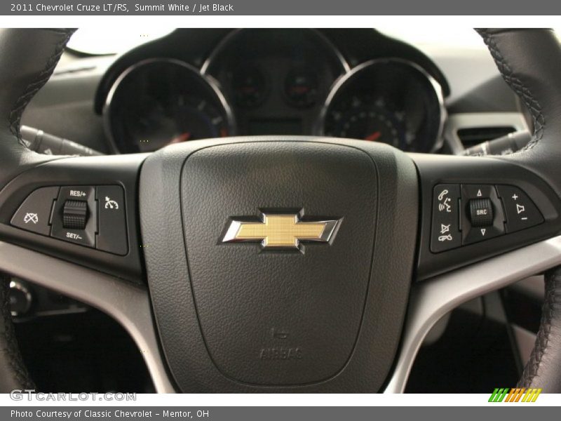 Summit White / Jet Black 2011 Chevrolet Cruze LT/RS