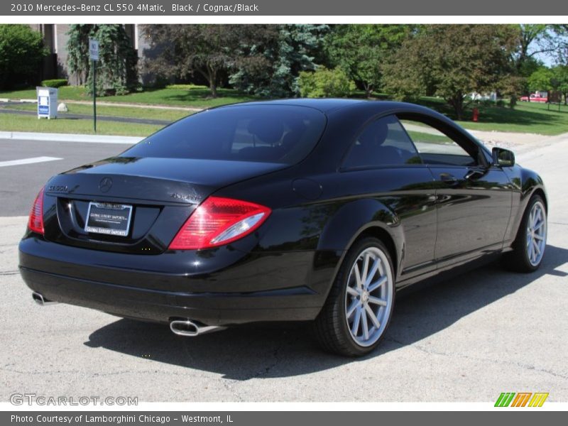 Black / Cognac/Black 2010 Mercedes-Benz CL 550 4Matic