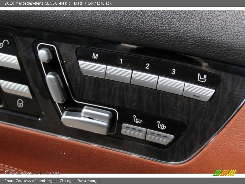 Controls of 2010 CL 550 4Matic