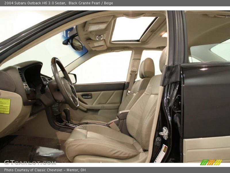  2004 Outback H6 3.0 Sedan Beige Interior