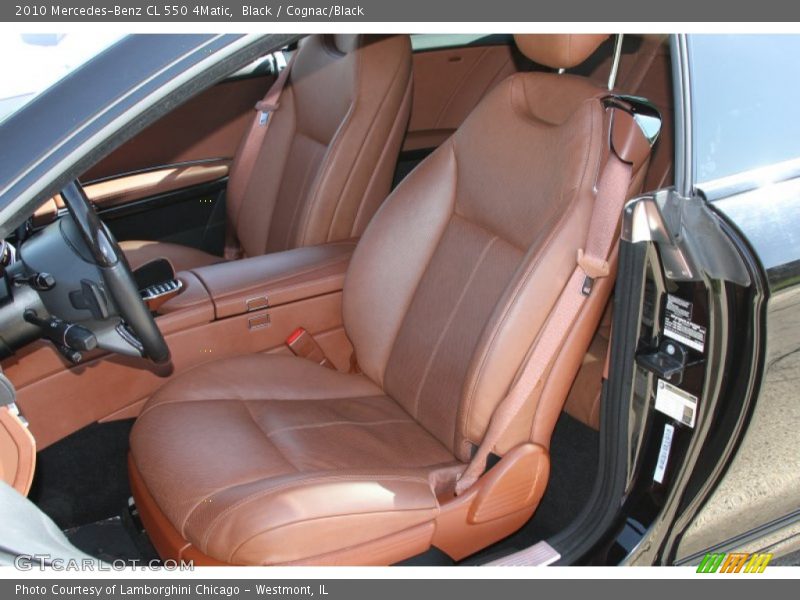 Front Seat of 2010 CL 550 4Matic